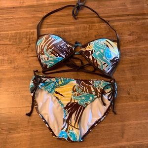 Aqua Rose Bikini